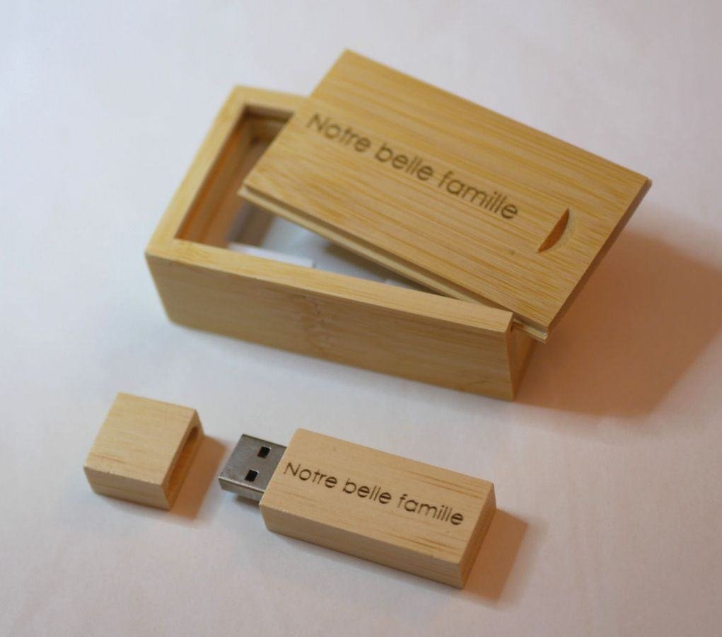 CLÉ USB 16 GO EN BOIS CANTAL QUINZE