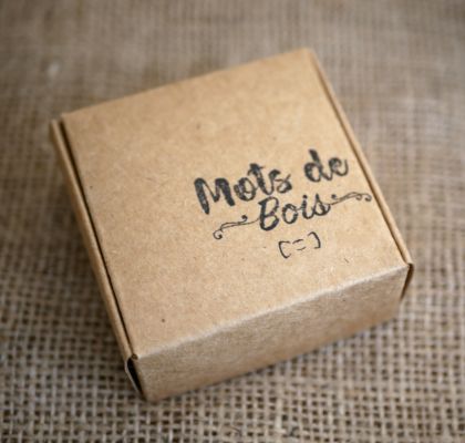4-Coffret en carton recyclé (+ 1.50 €)